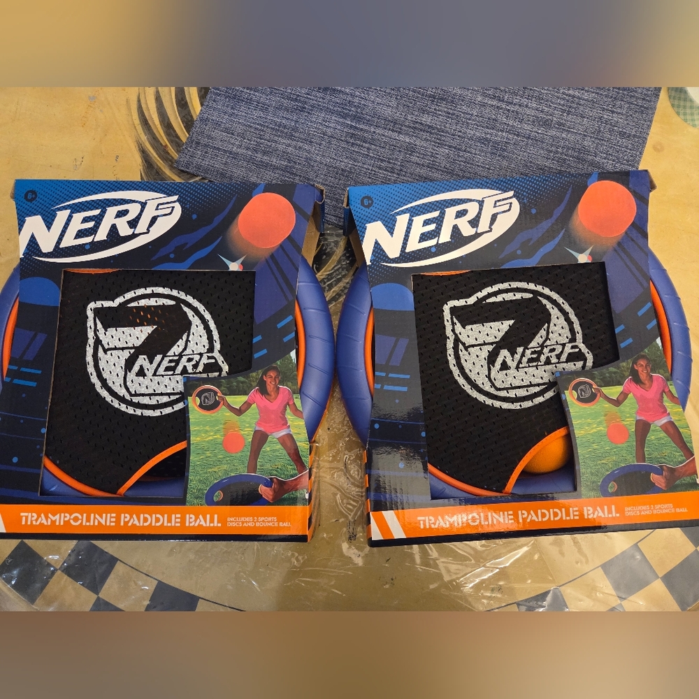 Nerf Trampoline Paddle Ball